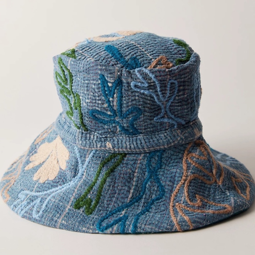 Free People Vintage Kantha Bucket Hat